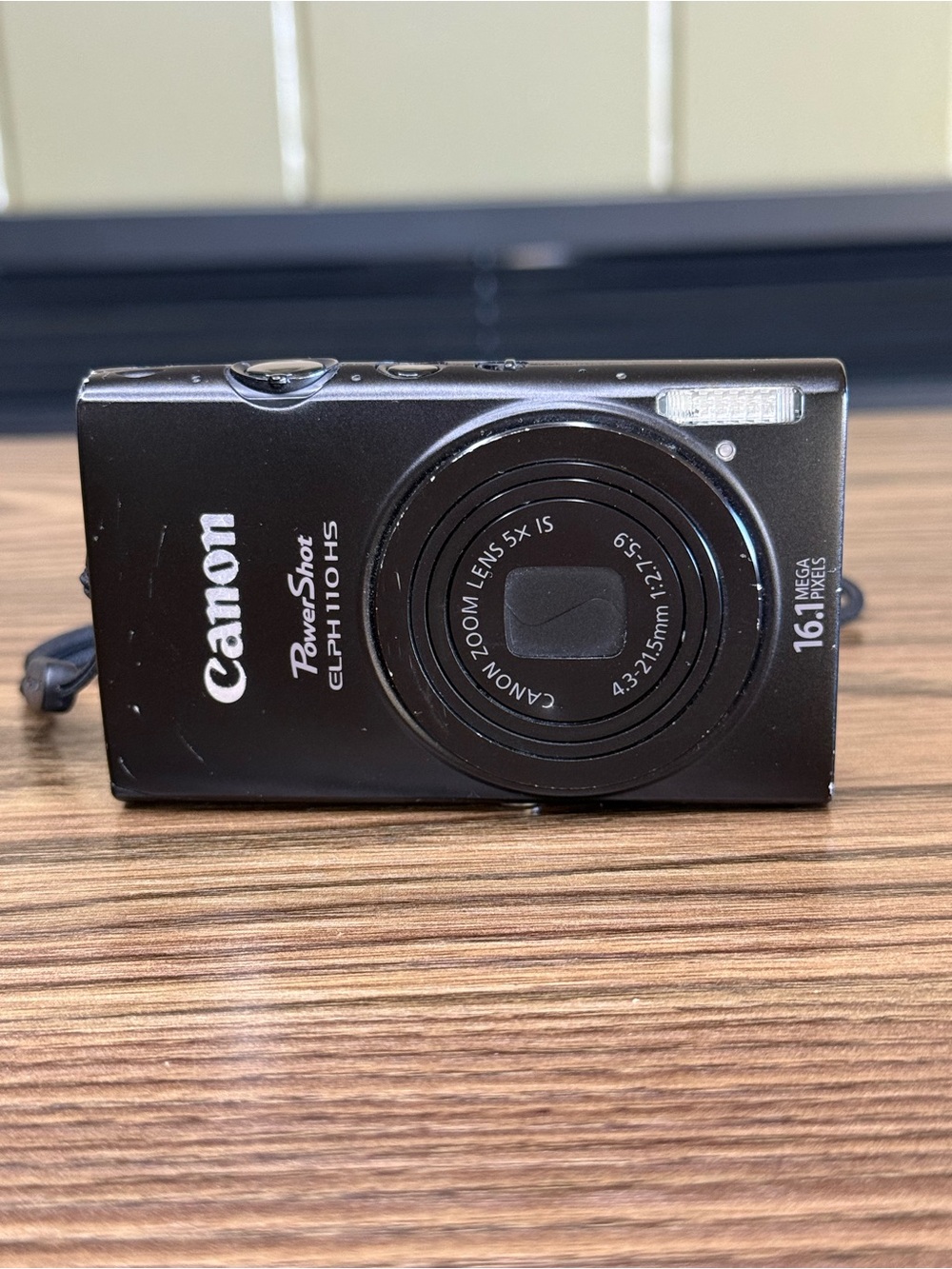 Canon PowerShot ELPH 110 HS—AS IS
Turns On, Needs Repair or Parts Only